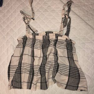forever 21 loose tube top with straps